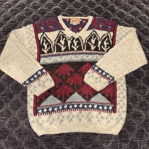 Woolrich Vintage Handknit Wool Sweater